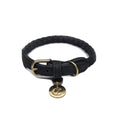 Indlæs billede i gallerifremviser, Cloud7 Hundehalsbånd Læder Ravello Sort - MyDreamPet