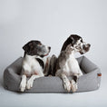 Indlæs billede i gallerifremviser, Cloud7 Hundeseng Sleepy Deluxe, Økologisk, Tweed Grey - MyDreamPet
