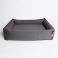 Indlæs billede i gallerifremviser, Cloud7 Hundeseng Sleepy Deluxe, Økologisk, Tweed Taupe - MyDreamPet