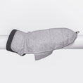 Indlæs billede i gallerifremviser, Hundefrakke Fransk Bulldog Cloud7 Brooklyn Flannel Grey - MyDreamPet