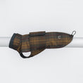 Indlæs billede i gallerifremviser, Hundefrakke Gravhund Cloud7 Brooklyn Waxed Tartan - MyDreamPet