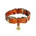 Indlæs billede i gallerifremviser, Hundehalsbånd Cloud7 Hyde Park Cognac - MyDreamPet