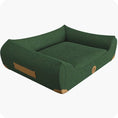 Indlæs billede i gallerifremviser, Hundeseng Forest Green Sömning · Swaggin Tails - MyDreamPet