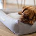 Indlæs billede i gallerifremviser, Labbvenn Hundeseng Møvik Bed Lys Grå - MyDreamPet