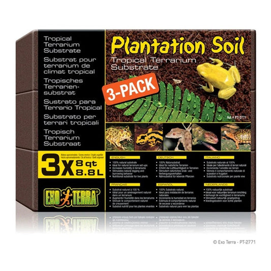 ExoTerra Plantation Soil 650 g. 3-pak - MyDreamPet Dyrehandel