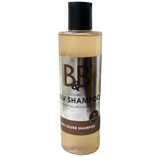 B&B sølv shampoo til hund, 250ml - MyDreamPet