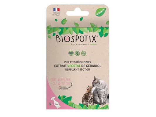 Biospotix kat - Spot on pipetter Loppemiddel - MyDreamPet