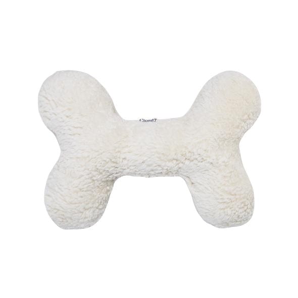 Cloud7 Hundelegetøj Bone White Plush - MyDreamPet