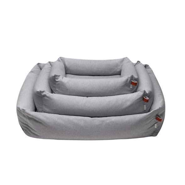 Cloud7 Hundeseng Sleepy Deluxe, Økologisk, Tweed Grey - MyDreamPet