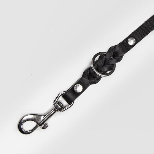 Cloud7 Læder Hundesnor Riverside Park Sort - MyDreamPet