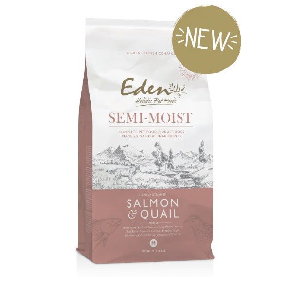 Eden Semi Moist Salmon & Quail - 10kg - MyDreamPet