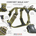 Load image into Gallery viewer, Hundesele Comfort Walk Air™ Sele Hunting Green - MyDreamPet
