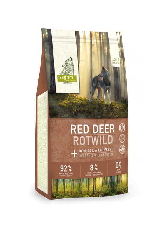 Isegrim Hundefoder - Red Deer 12kg - MyDreamPet