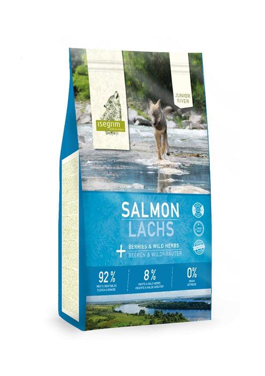 Isegrim Hvalpefoder - Salmon Junior 12kg - MyDreamPet