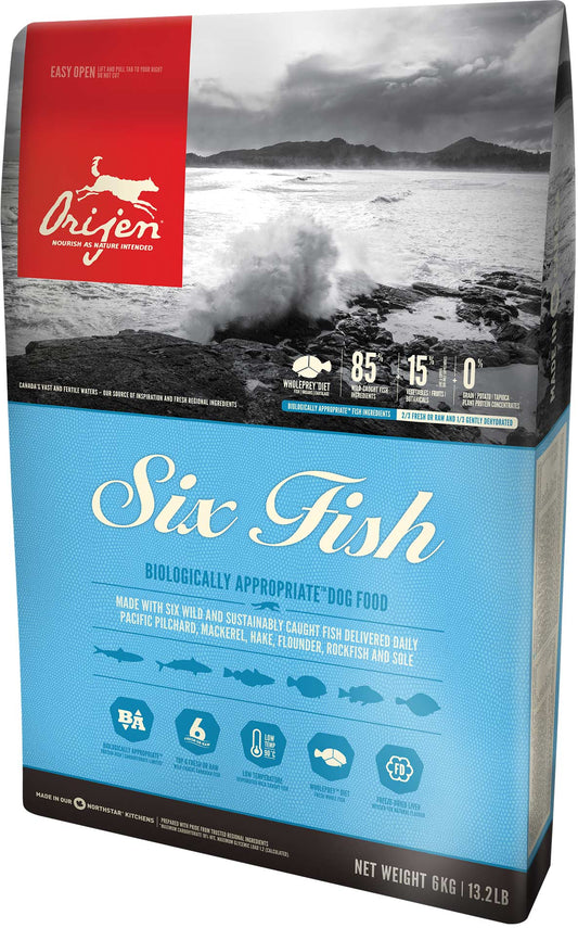 Orijen Six Fish 11,4 kg - MyDreamPet