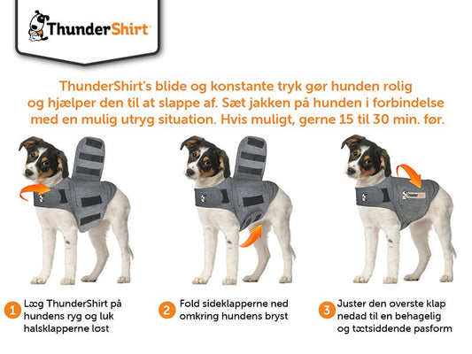 Thundershirt, grå - MyDreamPet